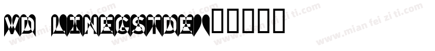 VD linegstde字体转换